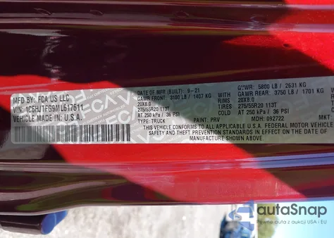 2021 Jeep Gladiator High Altitude 4X4 from USA, damaged, VIN 1C6HJTFG9ML617611